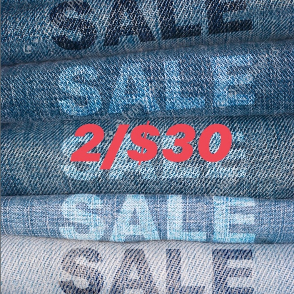 Jeans 2/$30!!
